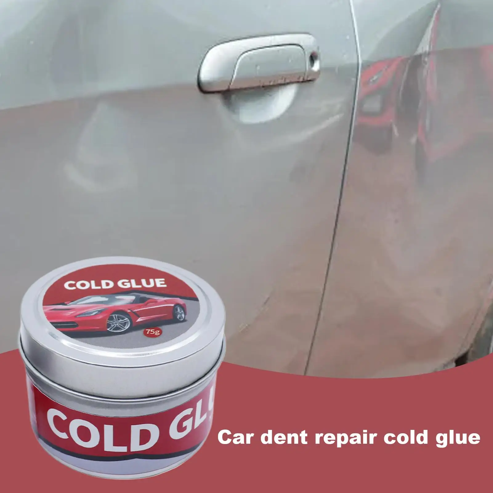 Cold Adhesive Glue Repairs Dents Swiftly for Quick Fixes Portable Car Dent Puller Remover Compact Adhesive Repair Tool