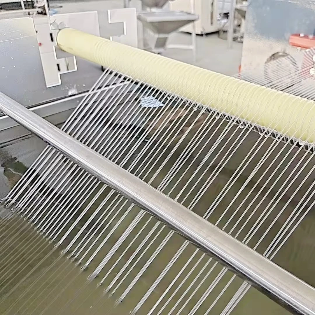 Badminton Tennis Nylon Racket Filament Extrusion Line PA6 PA66 Racquet String Extruding Machinery