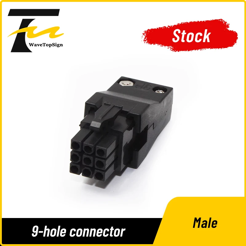 Servo Encoder Connector 9Pin Motor Power Plug for Delta Inovance Schneider