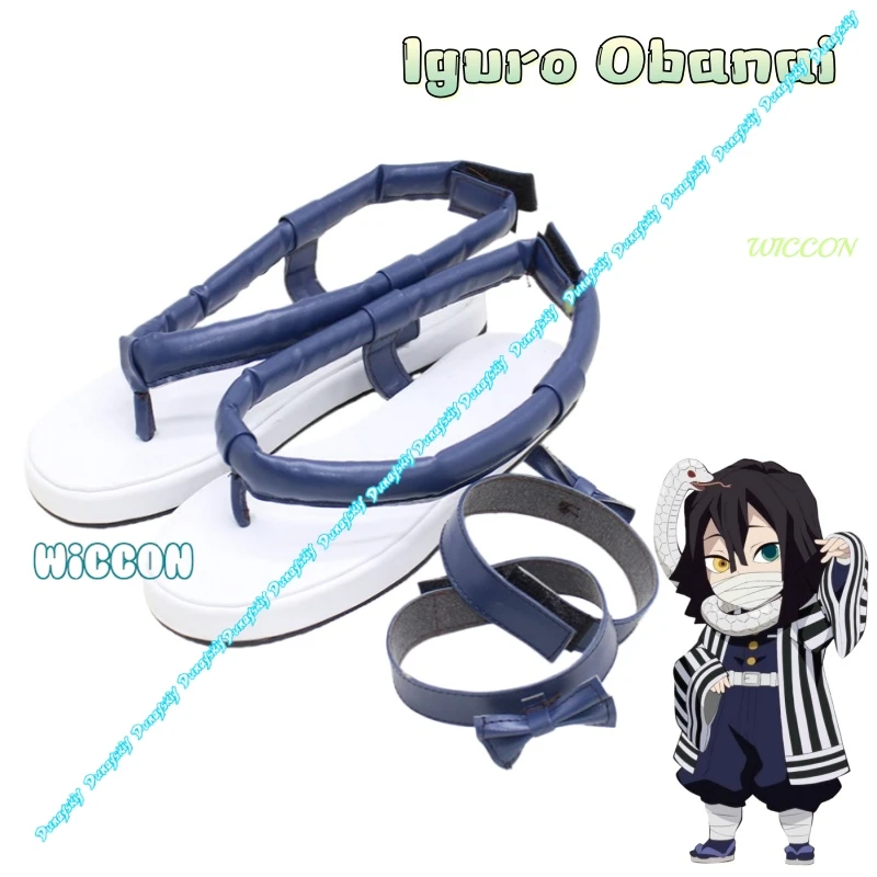 

Сапоги аниме Iguro Obanai на заказ, обувь для косплея, костюмы для Хэллоуина, аксессуары
