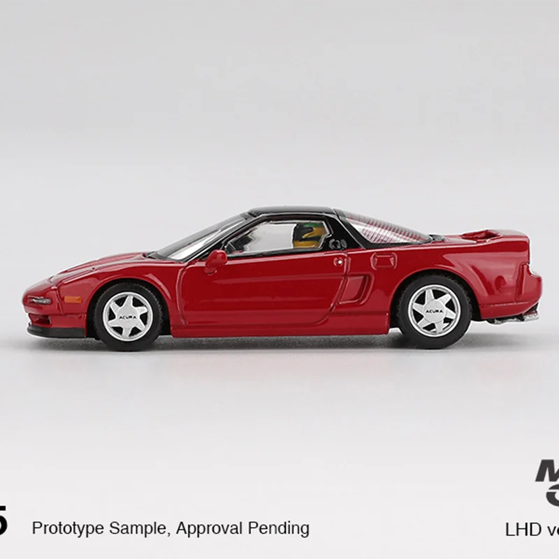 MINIGT 1:64 Honda NSX Red Alloy Diecast, Senna Series with Ayrton