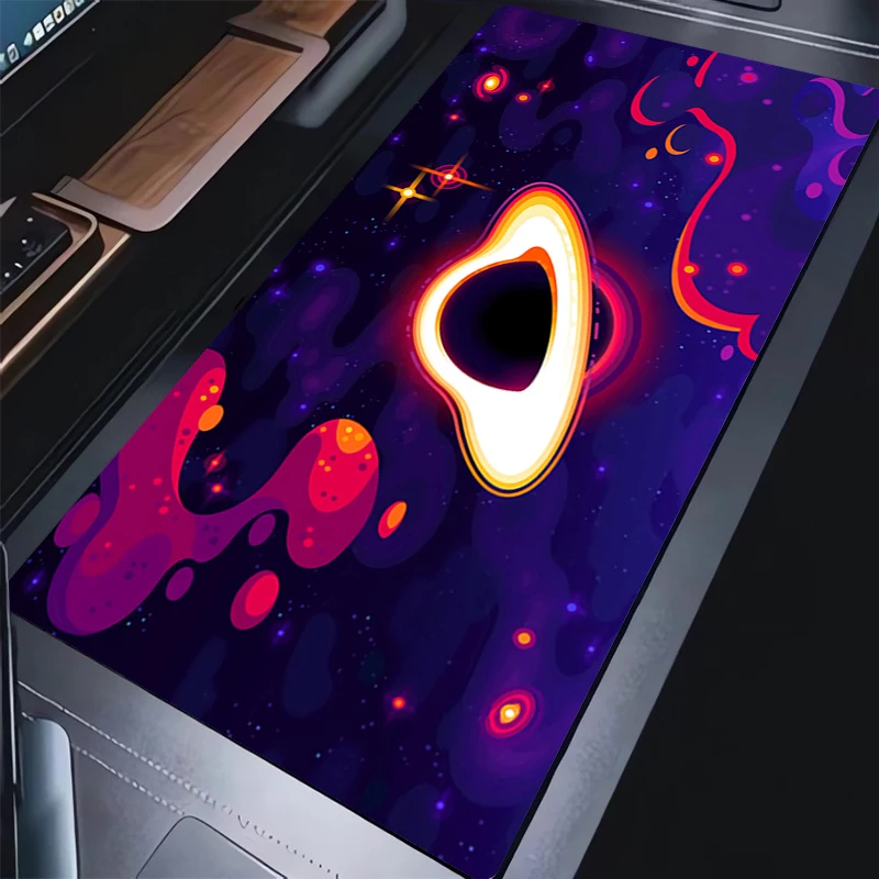 

Mouse Pad Space Galaxy Gaming Accessories Varmilo Keyboard Desk Mat Gabinete Gamer Rubber Anti Slip Carpet Mousepad Mouse Mats