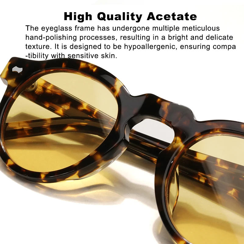 

Высококачественные модные мужские солнцезащитные очки в круглой оправе UV400, персонализированные женские очки для вождения и путешествий на открытом воздухе SUNTBD