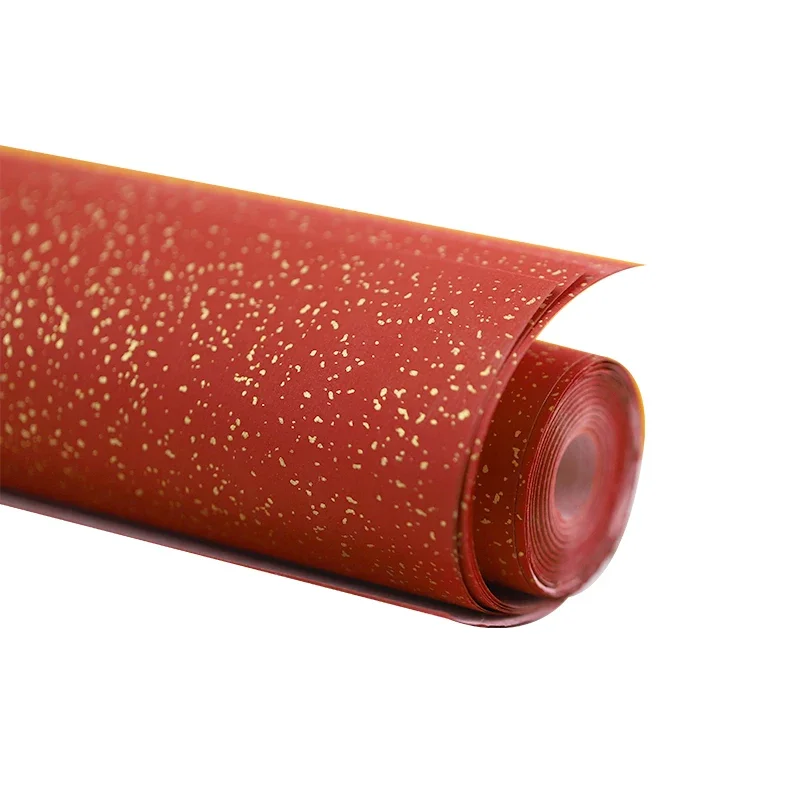 

Batik Papier Gold Foils Half Ripe Xuan Paper Handmade Chinese Small Regular Script Brush Pen Calligraphy Rice Paper Letterhead