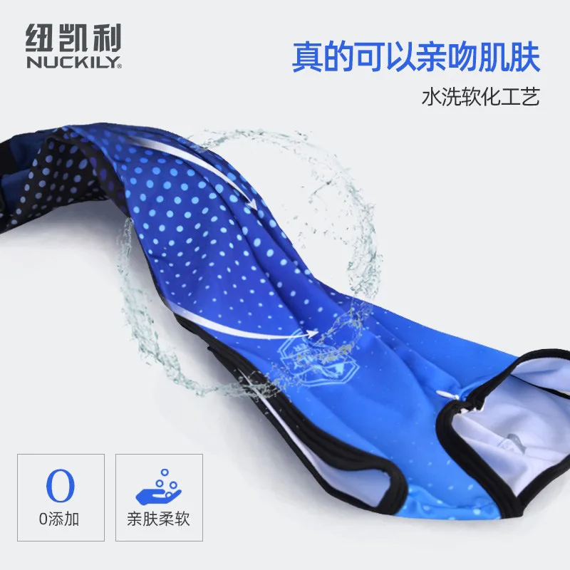 NUCKILY Triathlon Sleeveless Competition Suit, Cycling Suit Running Swimsuit Sleeveless onesie Men's view 2