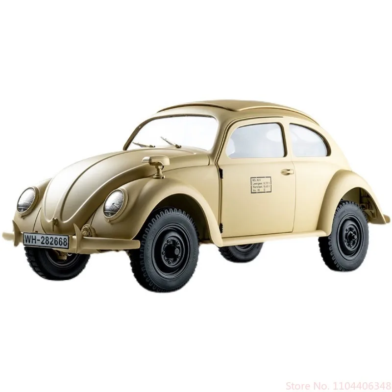 Modèle de voiture électrique télécommandé Beetle RC, décoration de vélo d'escalade rétro, cadeaux de simulation, collection, chaud, 1:12