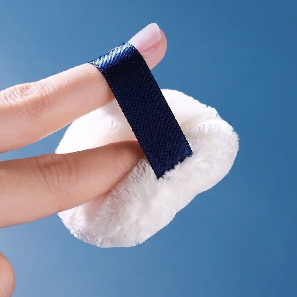 3 قطع من منتفخة بودرة المكياج ناعمة وناعمة وفعالة تستخدم منتفخة لوسادة كريم الأساس السائبة ووسادة مستحضرات التجميل