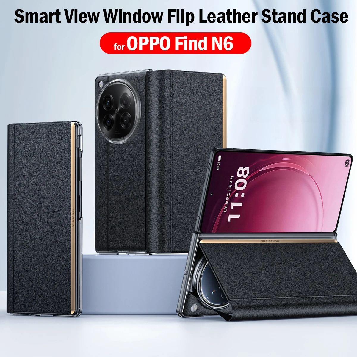 Flip Leather Cover …