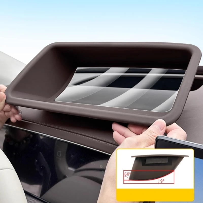 

For DENZA N9 HUD Protective Cover Dashboard Head-up Display Dust Cover Car Interior Decoration Supplies Modification Accessories