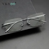Vicky, gafas ópticas de titanio para hombre y mujer, gafas de lectura, gafas sin montura, gafas graduadas para miopía, lentes opticos para mujer,lentes opticos para mujer con receta medica,lentes opticos para hombre
