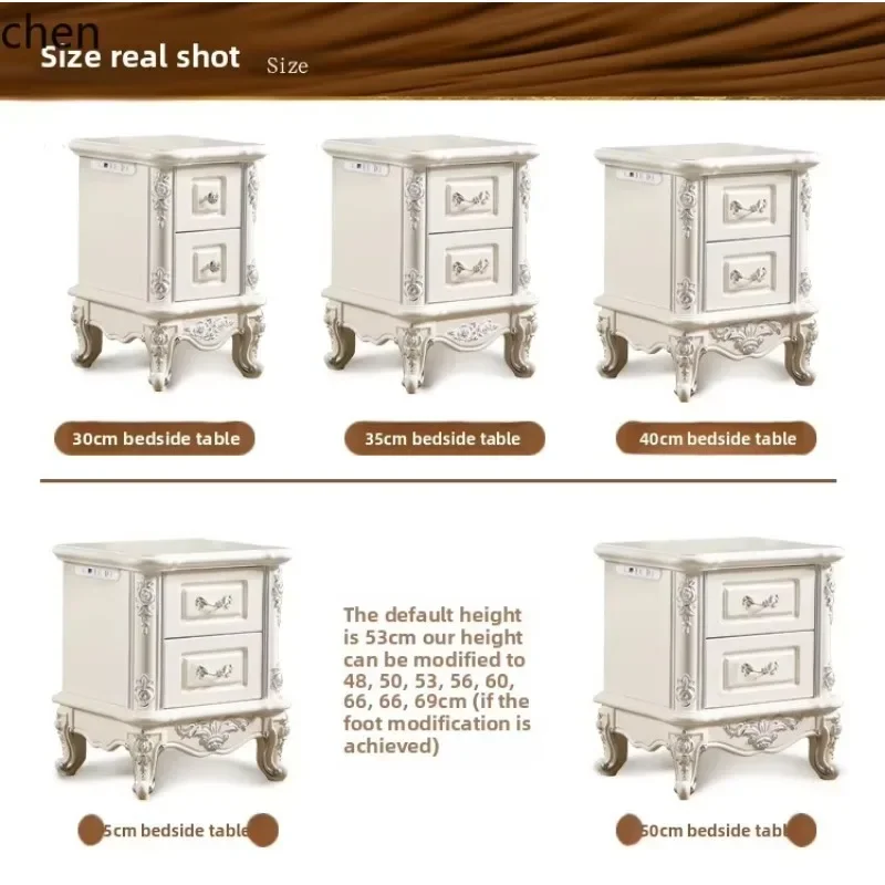 DSAusb Smart Rechargeable Mini Narrow 30\ 35\ 40\ 45\ 50\ 60cm Small Unit Bedside Table