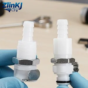 Shut-Off Valved Quick Disconnect Coupling 1/4