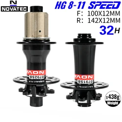 NOVATEC D791SB/D792SB Bicycle Hubs – Quick Release & Thru Axle BOOST 24/28/32 Hole for Shimano HG 8/9/10/11/12Speed MTB Bike Hub