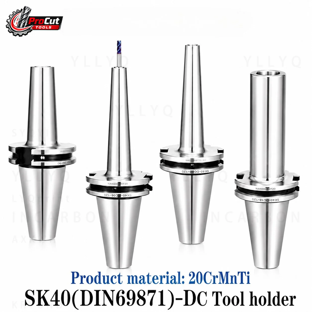 SK40 SK50 DIN69871 High Speed Tool Holder DC SDC Collet Chuck DC4 DC6 DC8 DC12 CNC Milling Tool Holder Bracket for CNC Machine