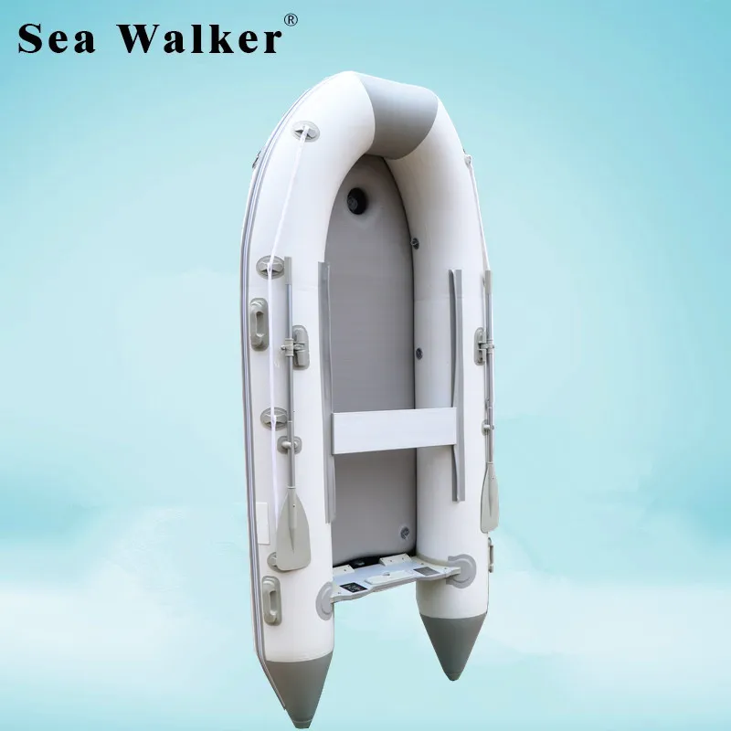 Brand-new Upgraded Pvc air Deck Floor Kayak 3.3-meter Inflatable Fishing Boat with Ce Certification