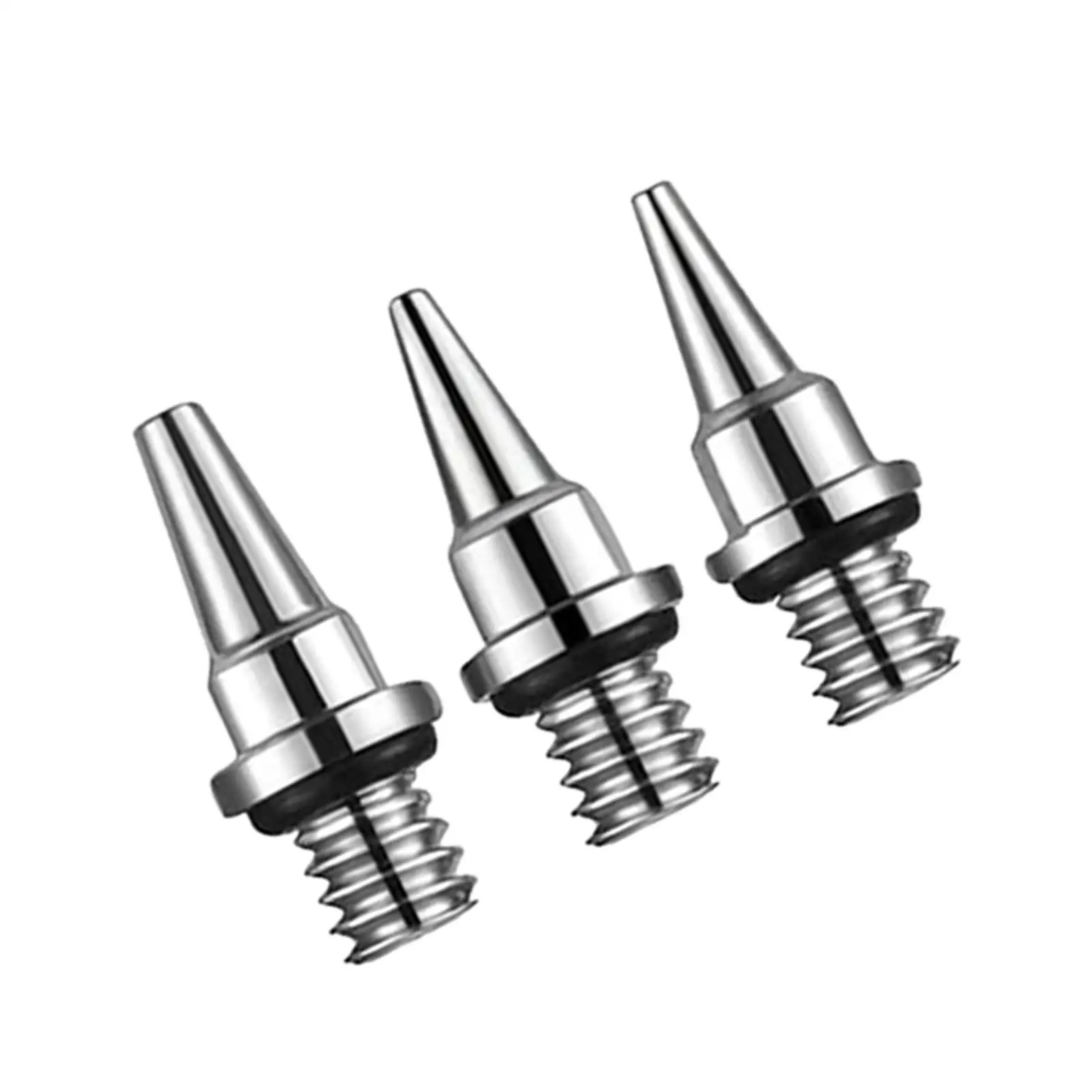 13 Pieces Airbrush Needle Kits Replacement Airbrush Nozzle Caps Accessories with Cleaning Tool