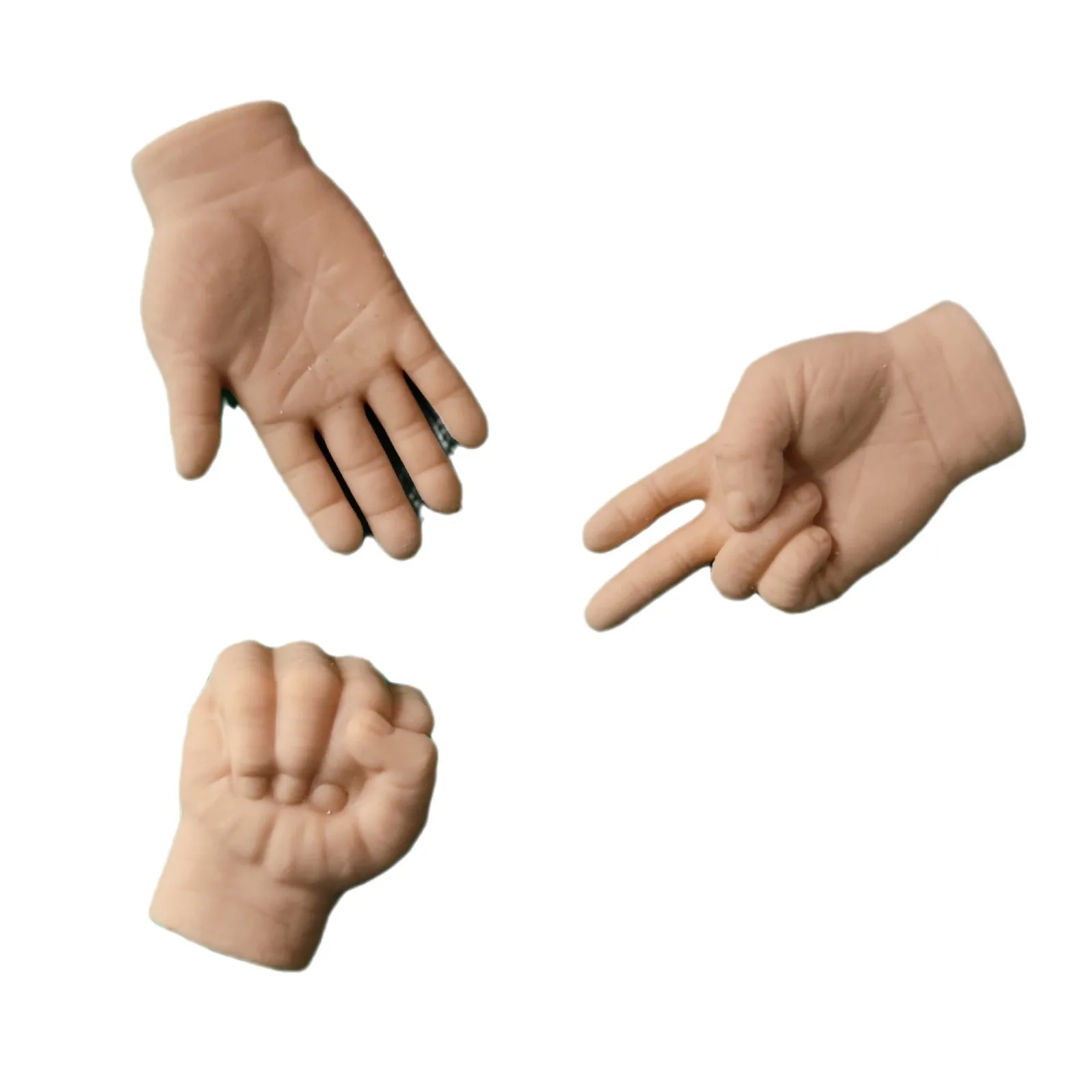 Nuovo Mini gomma morbida TPR Tiktok gatto divertente piccola mano Stretching gomma morbida Stretching simulazione piccola mano divertente trucco divertente