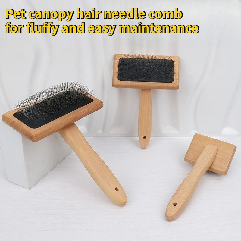 

Щетка для шерсти собаки, щетка для удаления кошачьей шерсти, расческа с отверстием для подушки безопасности, гобеленная расческа для плетения, щетка для макраме, принадлежности для щетки для домашних животных