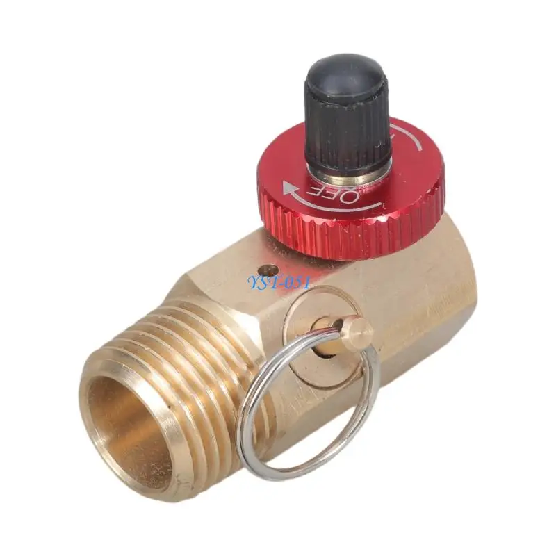 

E15A High Temperature Brass Valves 1/2 NPT Fitting for Steam Gas Pressure Controls