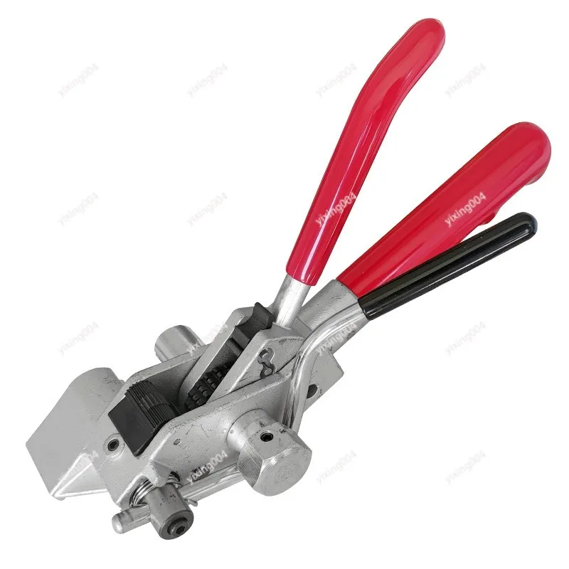 Stainless Steel Cable Tie Gun Tool Self‑Locking Fastener for Marine Cable Cutting & Tightening