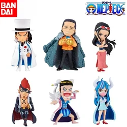 Bandai Original Gashapon One Piece Onepi No Mi 09 Nico Robin Rob Lucci Bon Clay Anime Action Figures Toys Gifts