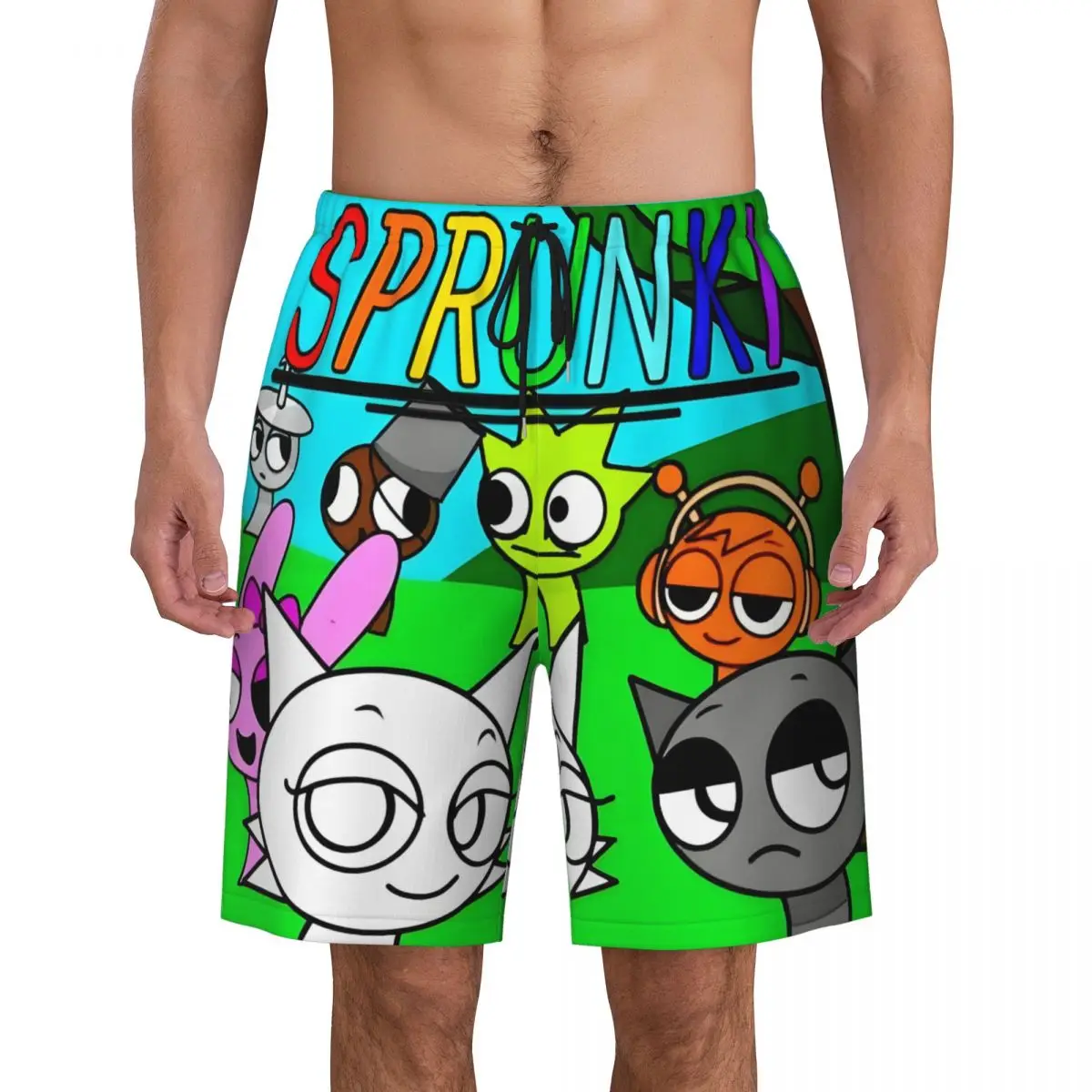 

Шорты для досок в стиле аниме, мужские крутые пляжные шорты, быстросохнущие плавки с героями мультфильмов