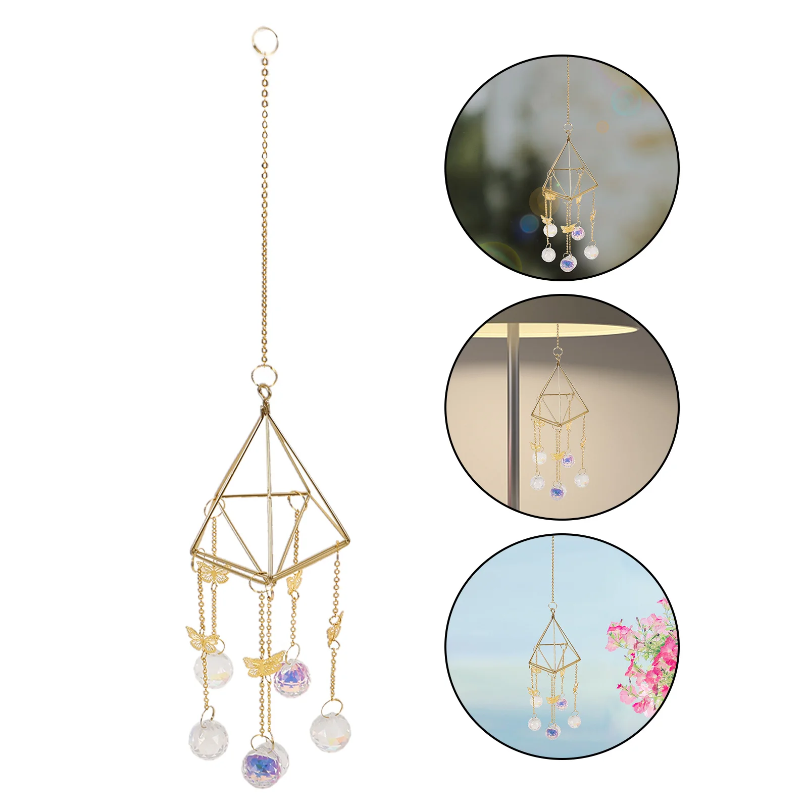 

Air Rainbow Light Sphere Crystal Hanging Decor For Wedding Party Valentine’S Day Lamp Pendant Home Decoration Ornament