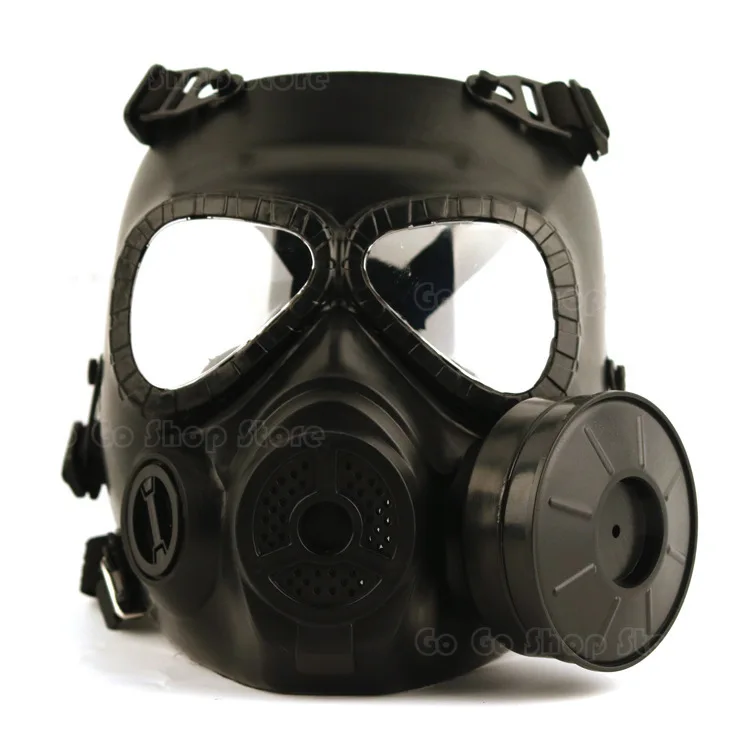 M04 Simulation Gas Mask Field Tactical Mask Lens Anti-Fog Exhaust Equipment No Gas Mask Model