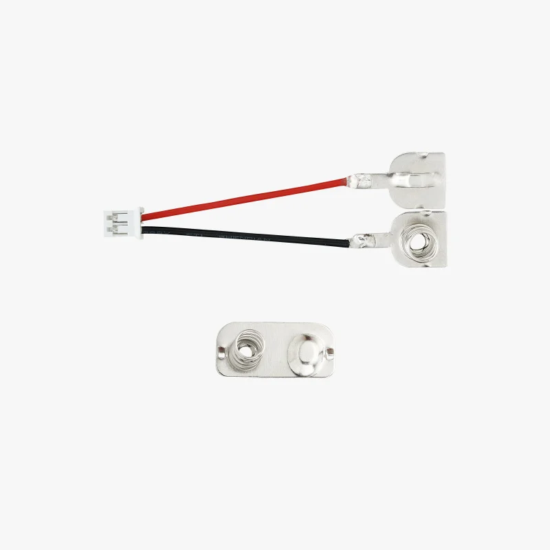 

for bambulab 3D printed model standard parts: No. 7 battery electrode sheet -PH2.0-2 cells in series -(10piece)- IA008