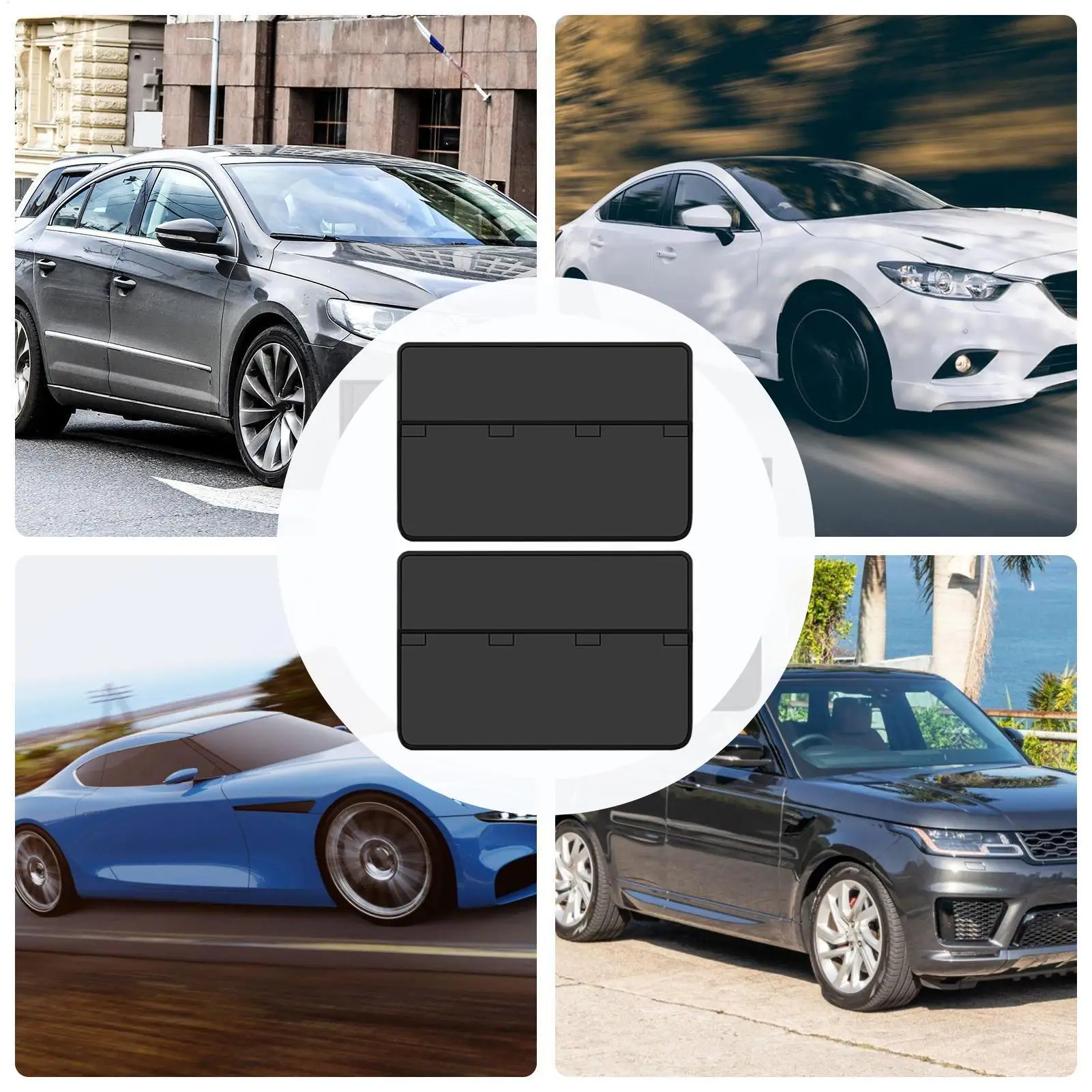 

Складные магнитные моющиеся нескользящие шторки для окон автомобиля для конфиденциальности, для внутренних боковых и задних окон седанов и фургонов