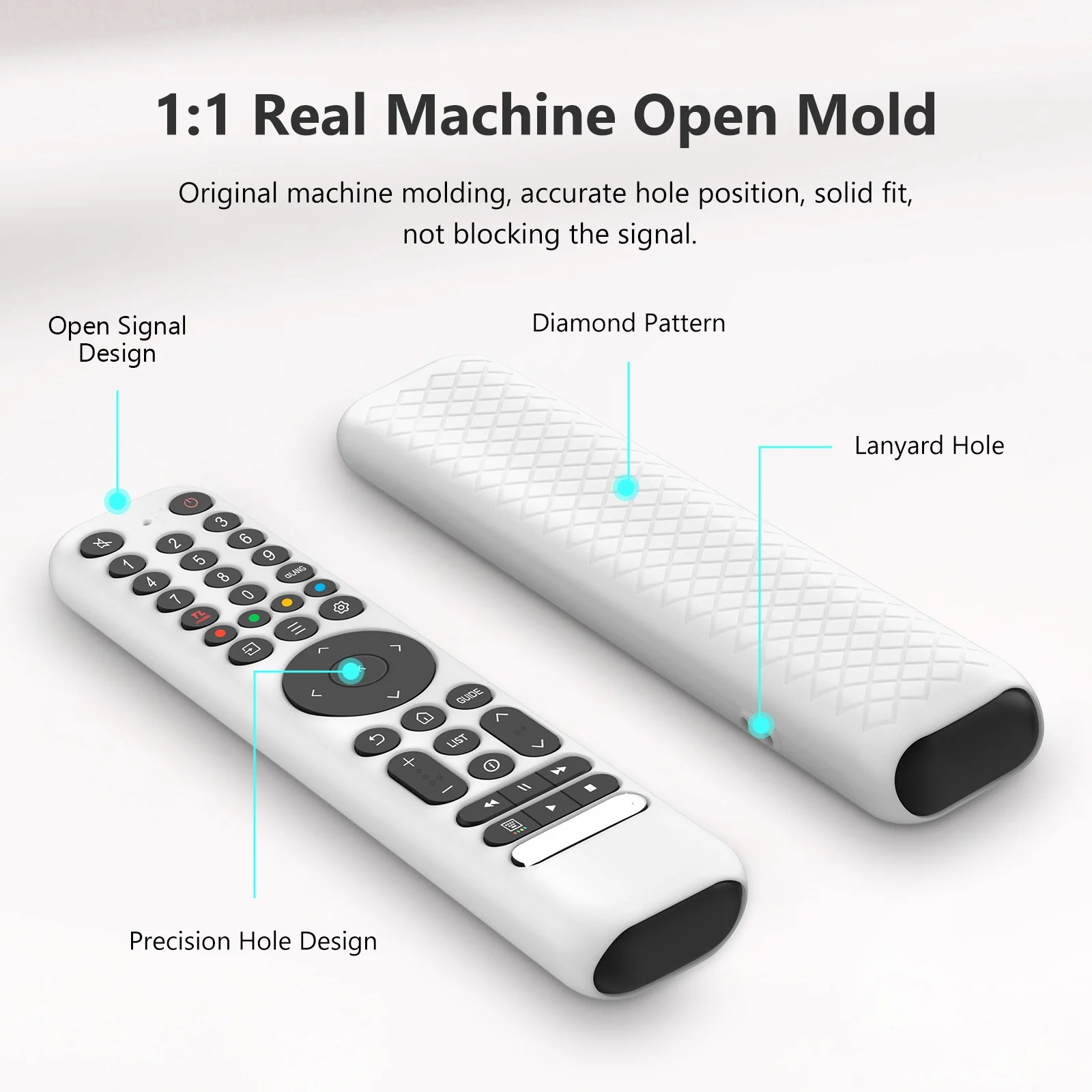 

Silicone Protective Case For TCL RC716/RC833 Remote Control Drop-Proof Anti-Slip Protect Cover Shell Smart TV Accessories