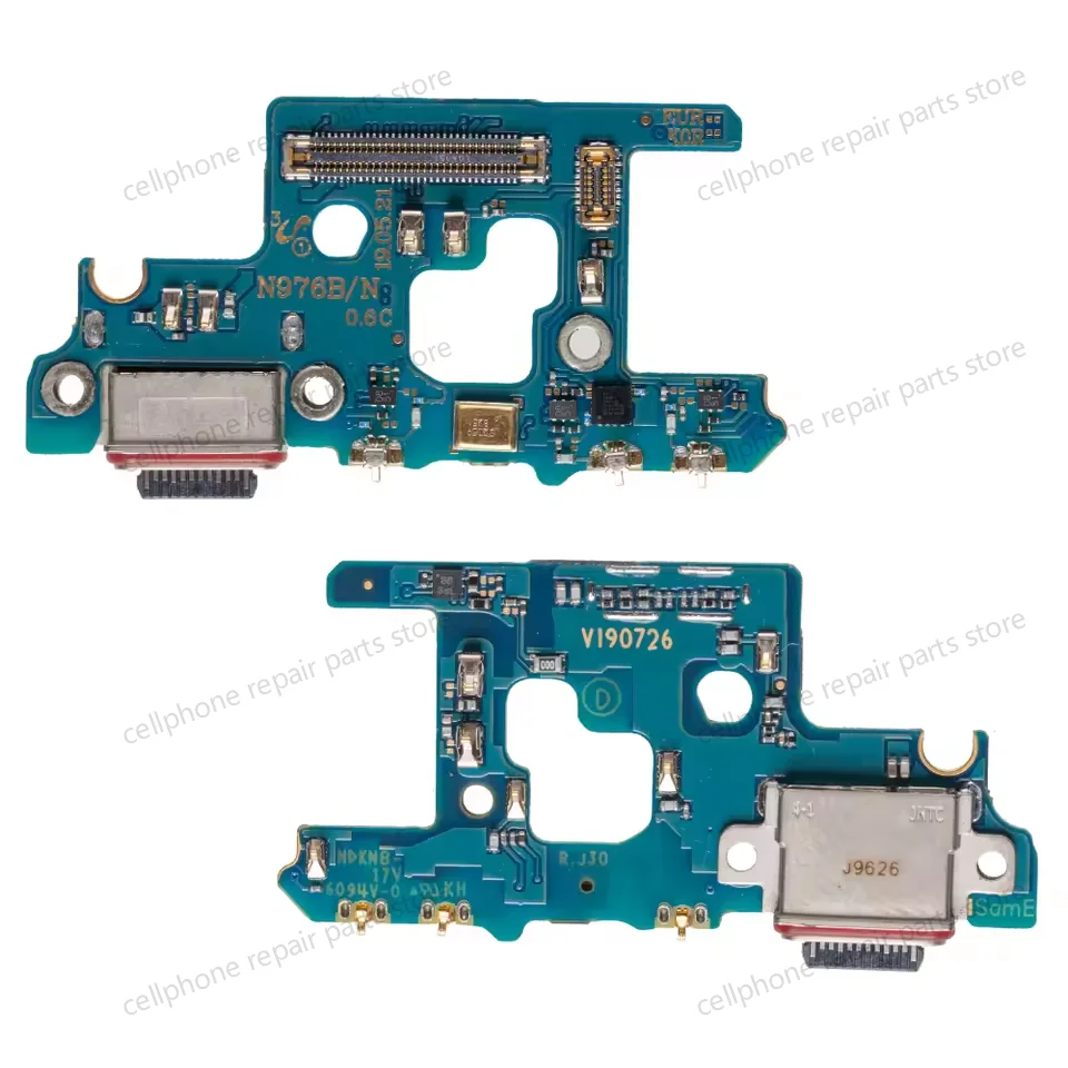 USB Dock Connector Charging Port Flex Cable For Samsung Galaxy Note 10 Plus + N975F N976N N976B Charger Board With Mic Module