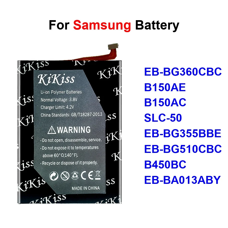 

Аккумулятор EB-BG355BBE B150AE для Samsung Galaxy A01 A03 J2 2 Core A3 GT Prime SM-A013d SM-A013f SM-A013g SM-A032f Max 4G