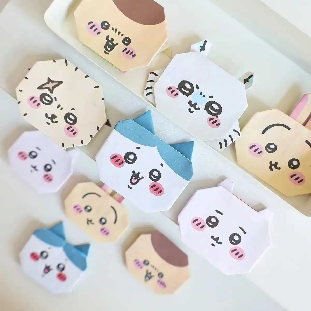 Chiikawa Hachiware Momonga Usagi Cute Gift Cartoon Handmade Diy Origami