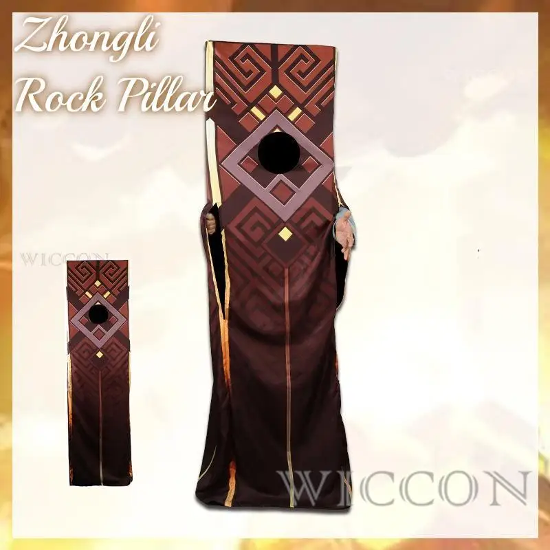 

Zhongli's Rock Pillar Anime Game Genshin Impact Rock Pillar Zhongli Character Skill Interesting Cosplay Costume Unisex Set