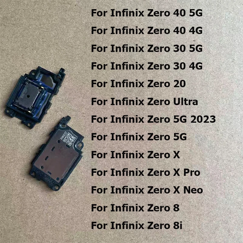 Para Infinix Zero 40 30 20X8 8i Pro Neo Ultra 4G 5G 2023 altavoz timbre altavoz módulo de cable flexible Smartphone