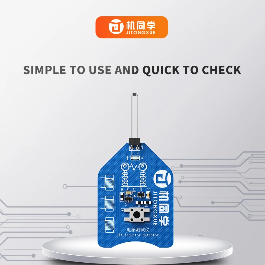 JTX CT-1 Motherboard Coil Tester Inductor Detector Tool for PC Repair Electromagnetic Induction Quick Fault Check