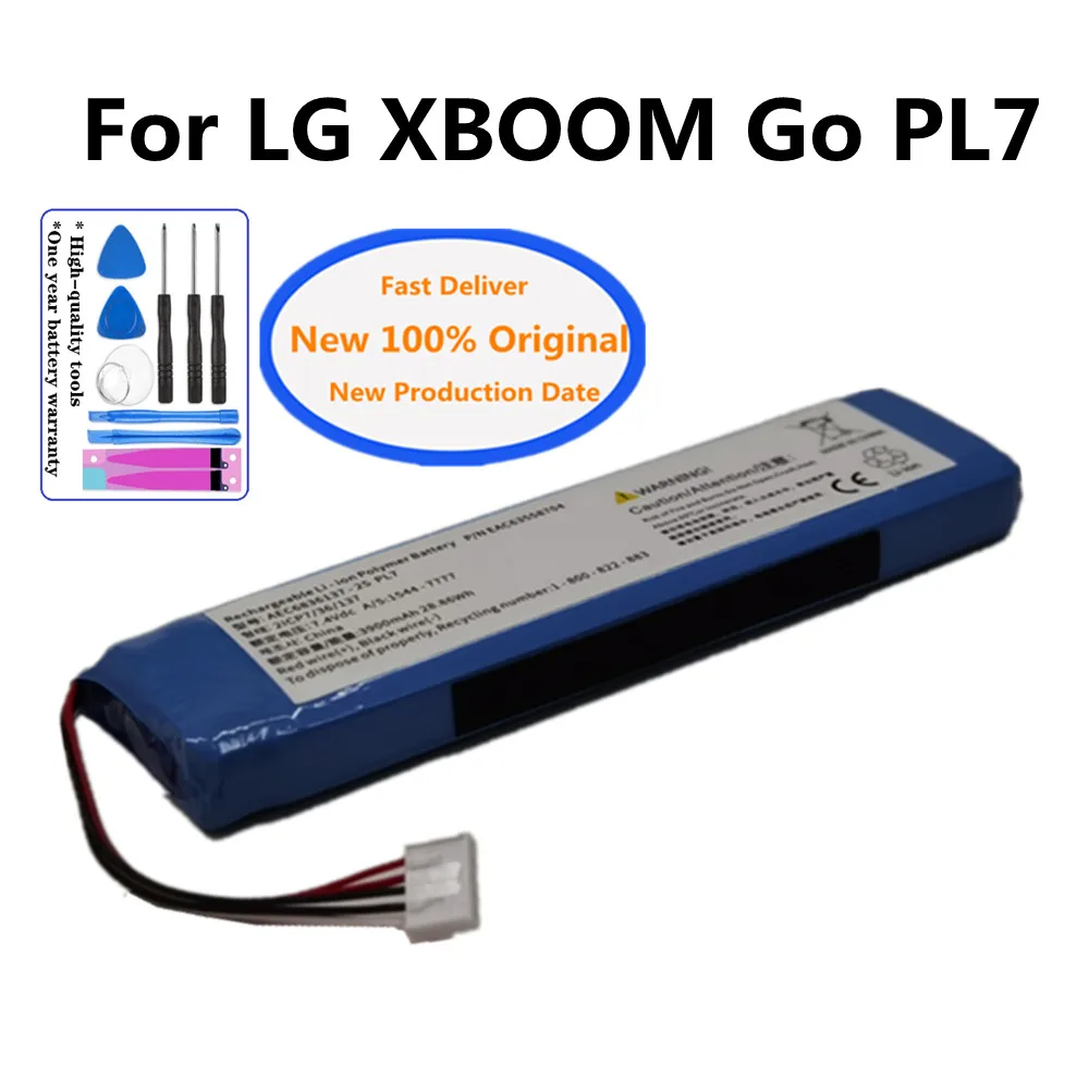 

New Speaker Battery For LG:XBOOM Go PL7,XBOOM XG7S,DXG7QGR.DDEULLK,ABRALLK,XBOOM 360,XBOOM DXG7,XBOOM RP4,XBOOM XG7,EAC63558704