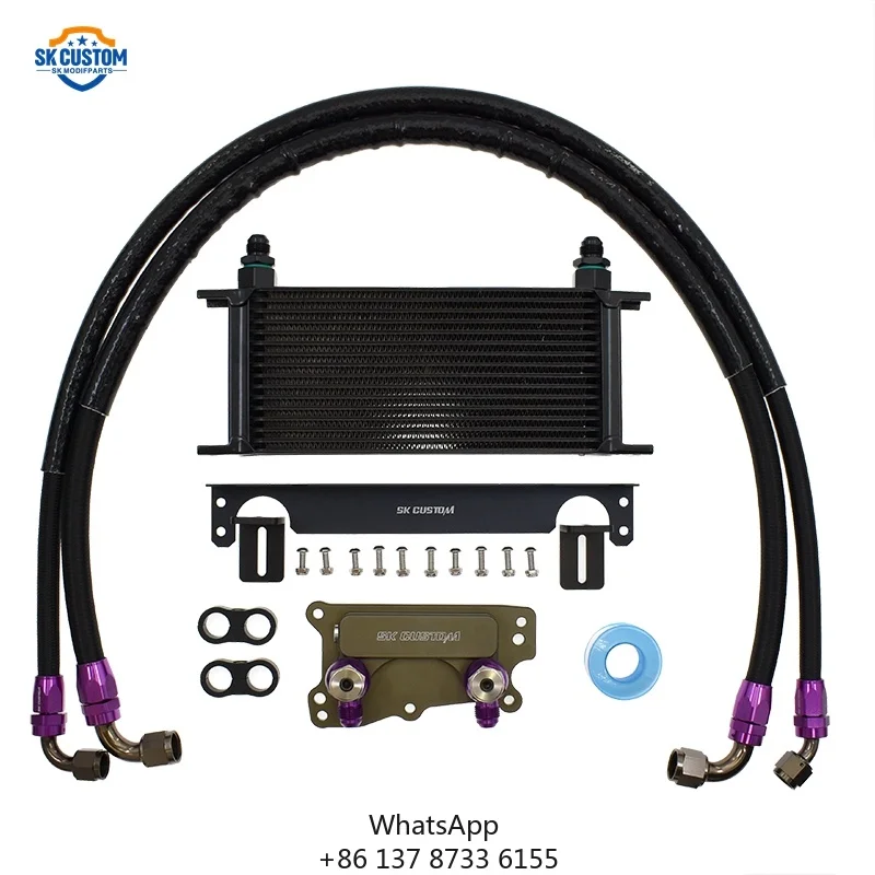 For Benz M272 M273 Engine Oil Coolant Kit Cooling Radiator Kit