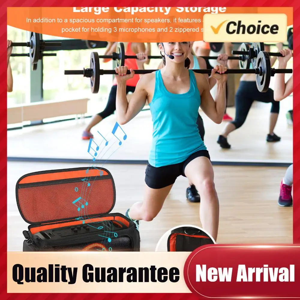 

Сумка для хранения и переноски портативной колонки с защитой от ударов и плечевым ремнем для JBL PartyBox On The Go 2 BT Speaker