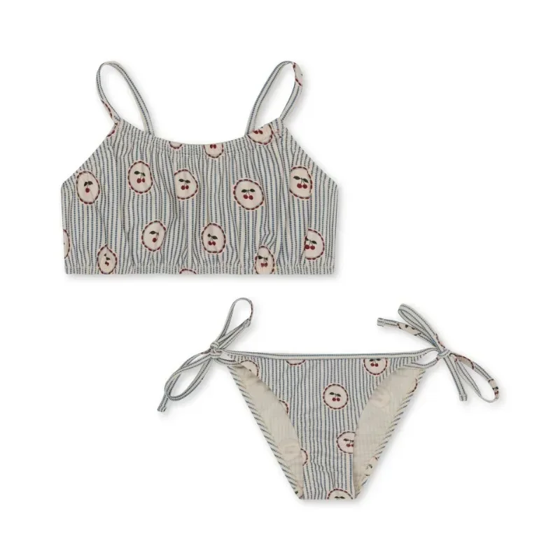 Maillot de bain deux pièces pour enfants, protection solaire, pour bébés filles, bikini