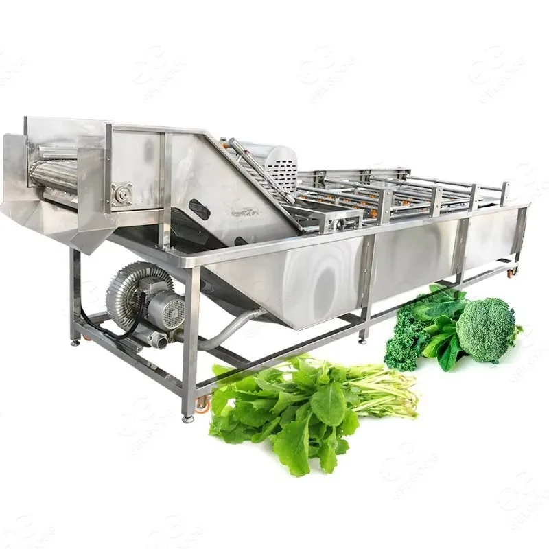 Automatic Seaweed Kelp Cleaning Machine Industrial Food Processing Water Circulation System