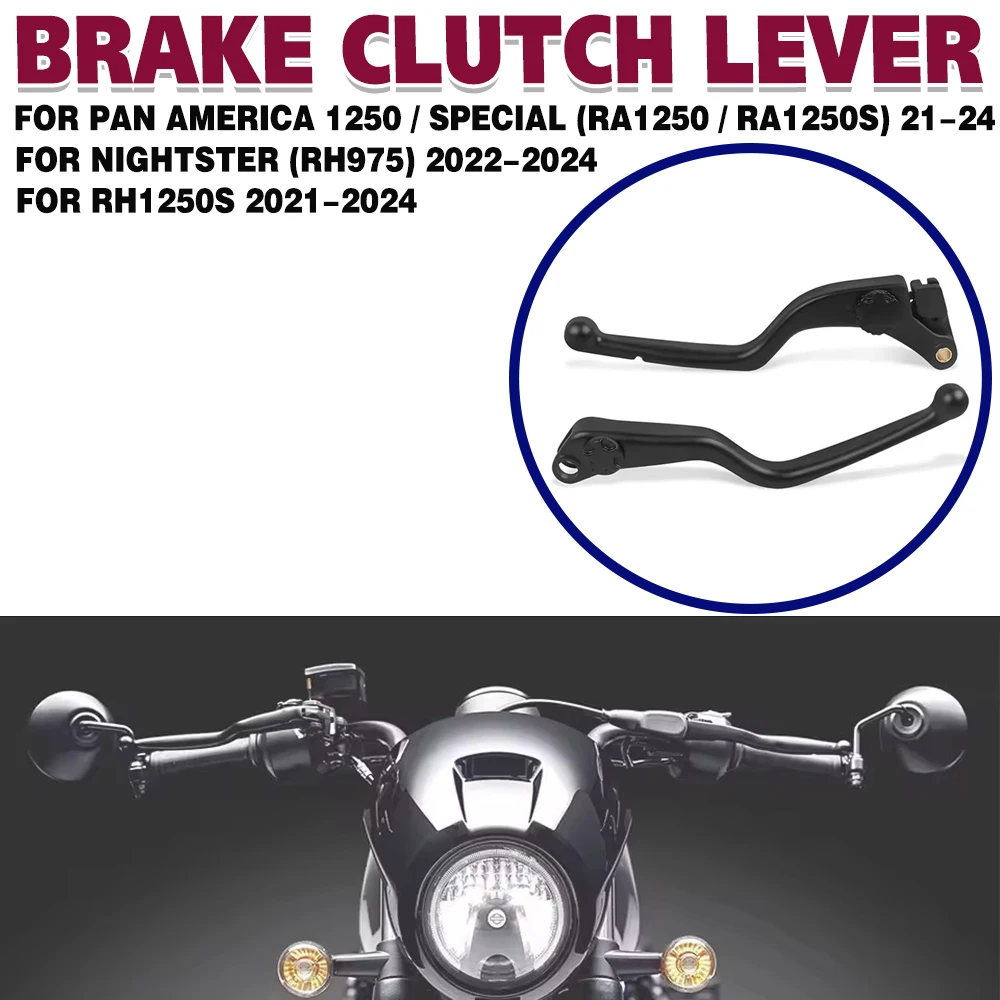Motorcycle Brake Clutch Levers For Harley Nightster 975 RH975 Pan America 1250 RA1250 S Sportster 1250 RH1250S 2021-2026