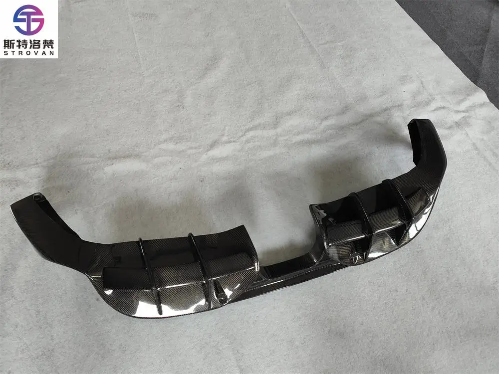 STLF Authentic PD Style Rear Diffuser Body Kit for Porsches 718 Boxster Made of Premium True Carbon Fiber
