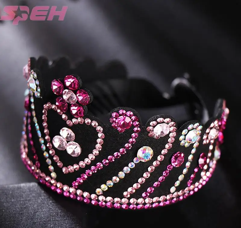 Horsetail buckle Korean version diamond banana ball head curler diamond bud head buckle headdress horsetail clip