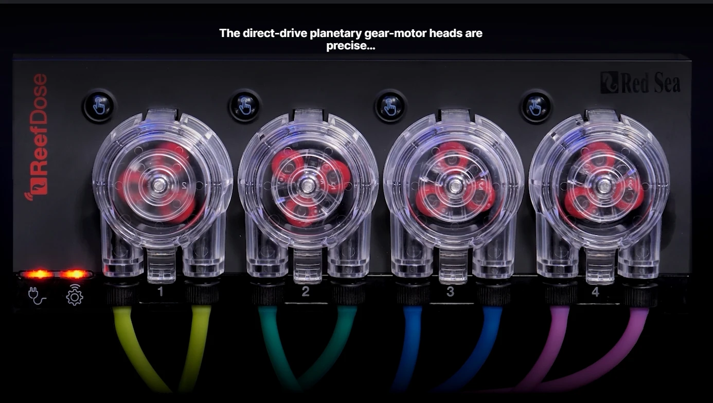 

2025 hot sale Red Sea ReefDose 2 4 -Channel Smart Dosing WiFi Bluetooth Precision Control Aquarium Supplement for Marine Reef
