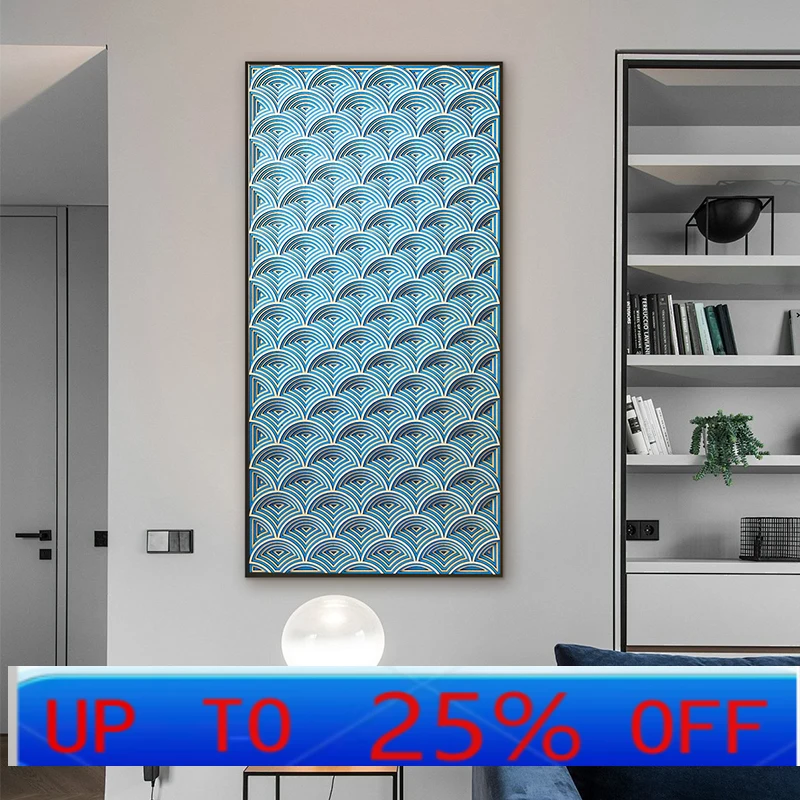 CX stacking engraving, audio-visual sound absorption, diffusion, decorative painting, entrance painting, acoustics