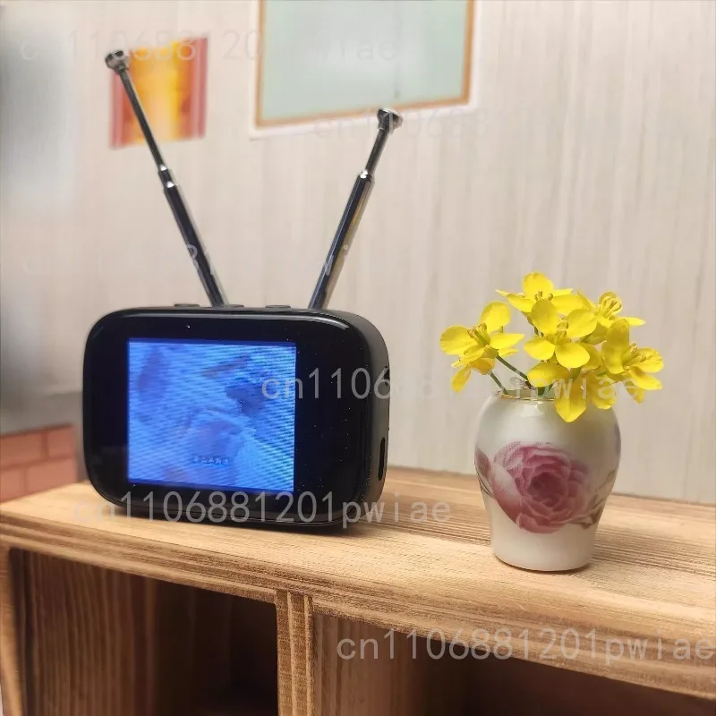Vintage-style TV Model: Retro Home Decor, Café, and Clothing Store Window Display Prop