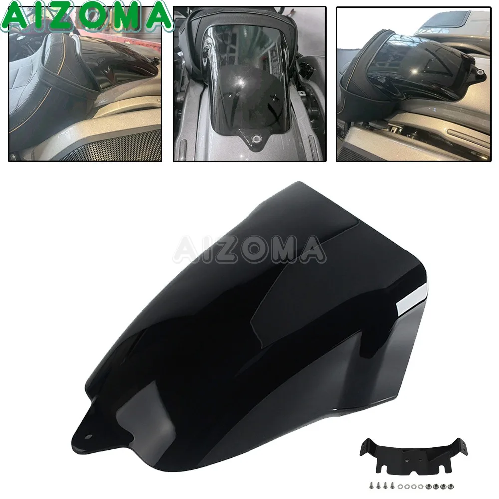 Motorcycle Passenger Seat Fairing Cover Rear Seat Solo Single Pillion Hump Cowling For Harley Touring Road Glide 121 CVO 117 ABS