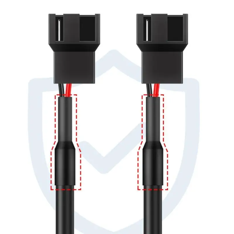 652F 4Pin DIRECT CURRENT Power Processor Cable For External Case Fan Refrigerating And Access Thermoregulation